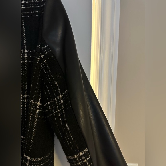 Ted Baker Vegan Leather Sleeve Jacket - Picture 7 of 7